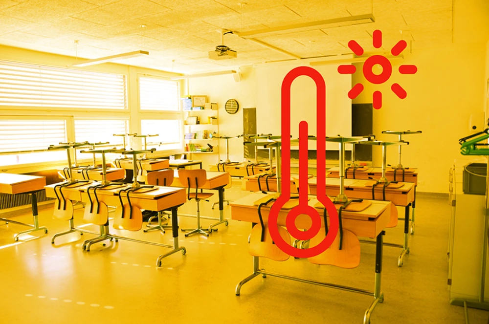 Hitze Schutz an Schulen
